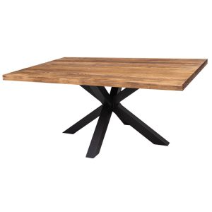 Lindsay-Crossed-Leg-Dining-Table-180cmBlack-Colour-Leg-and-Deep-brushed-064-Tabletop