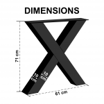 wood-X-shaped-table-legs-with-dimensions