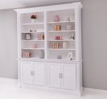 Melvyn-Shaker-Style-Bookcase-with-Adjustable-Shelves