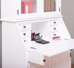 Folding-Home-Desk-with-Hutch-004