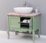 Amory-Double-Door-Vanity-Unit-Multicolour-Light-Green-Colour-054A-Top-Deep-Brushed-071
