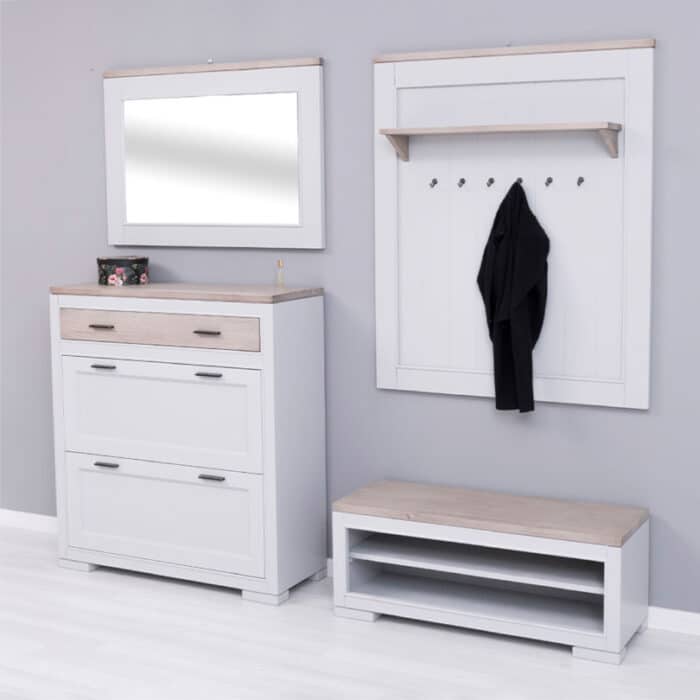 Ewart 4 Units Hallway Set with Mirror