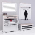 Ewart 4 Units Hallway Set with Mirror